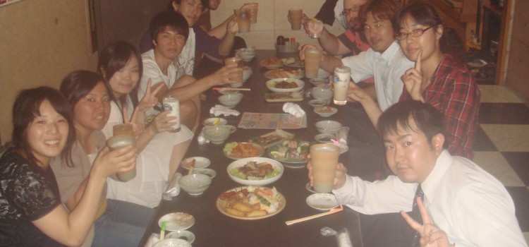 院試お疲れ飲み会