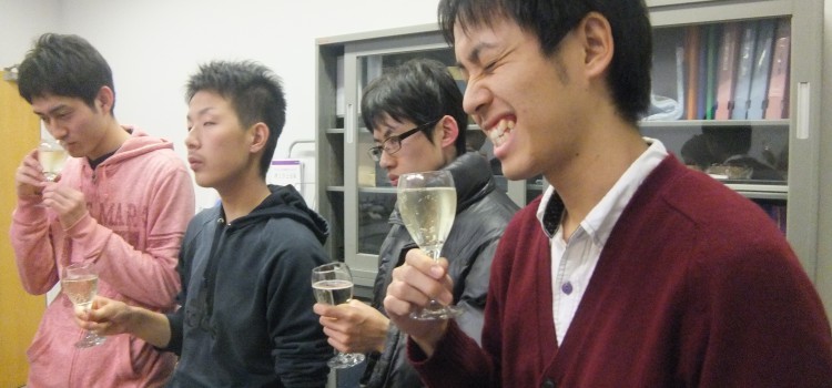 卒修論中間発表会＆クリパ＠小尻研