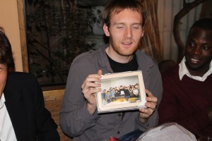 フォトフレーム贈呈