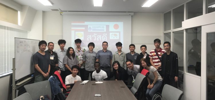 Sakura Science’s laboratory tour